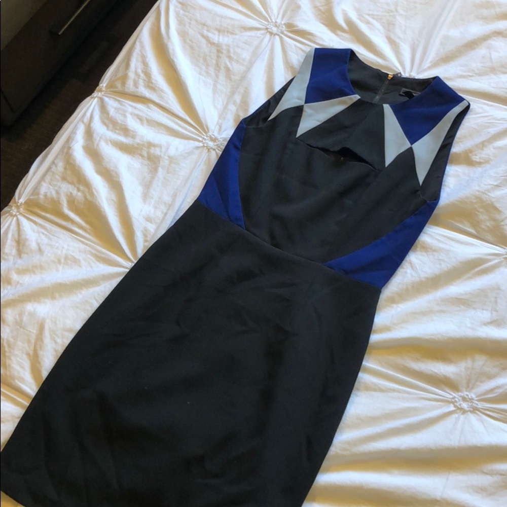 Formal blue dress